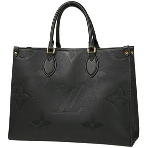 Louis Vuitton On the Go Bag 2way Tote Empreinte Noir Black